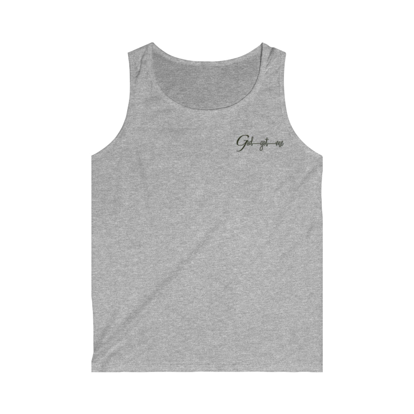God Got Me Men's Softstyle Tank Top