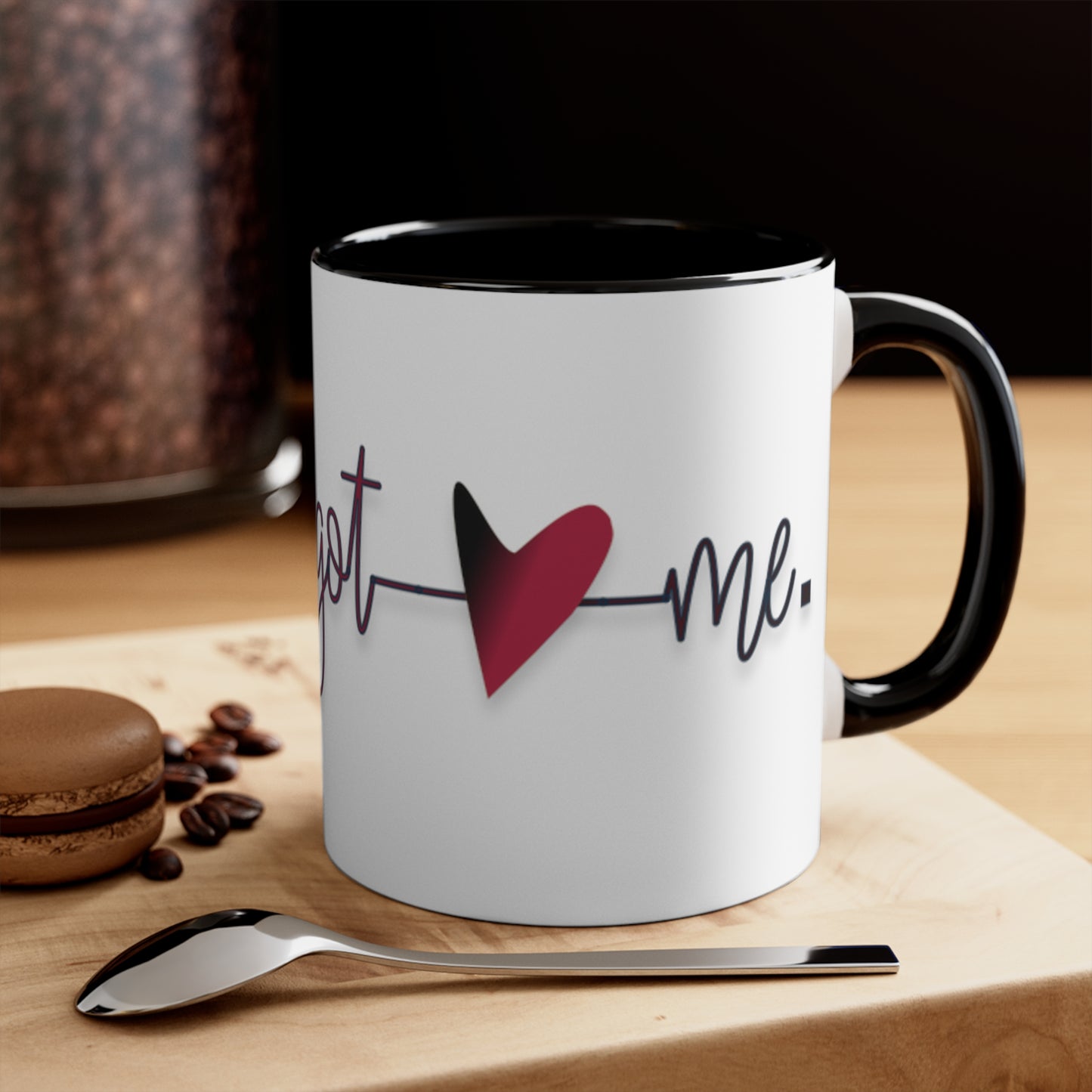 God Got Me Accent Coffee Mug, 11oz