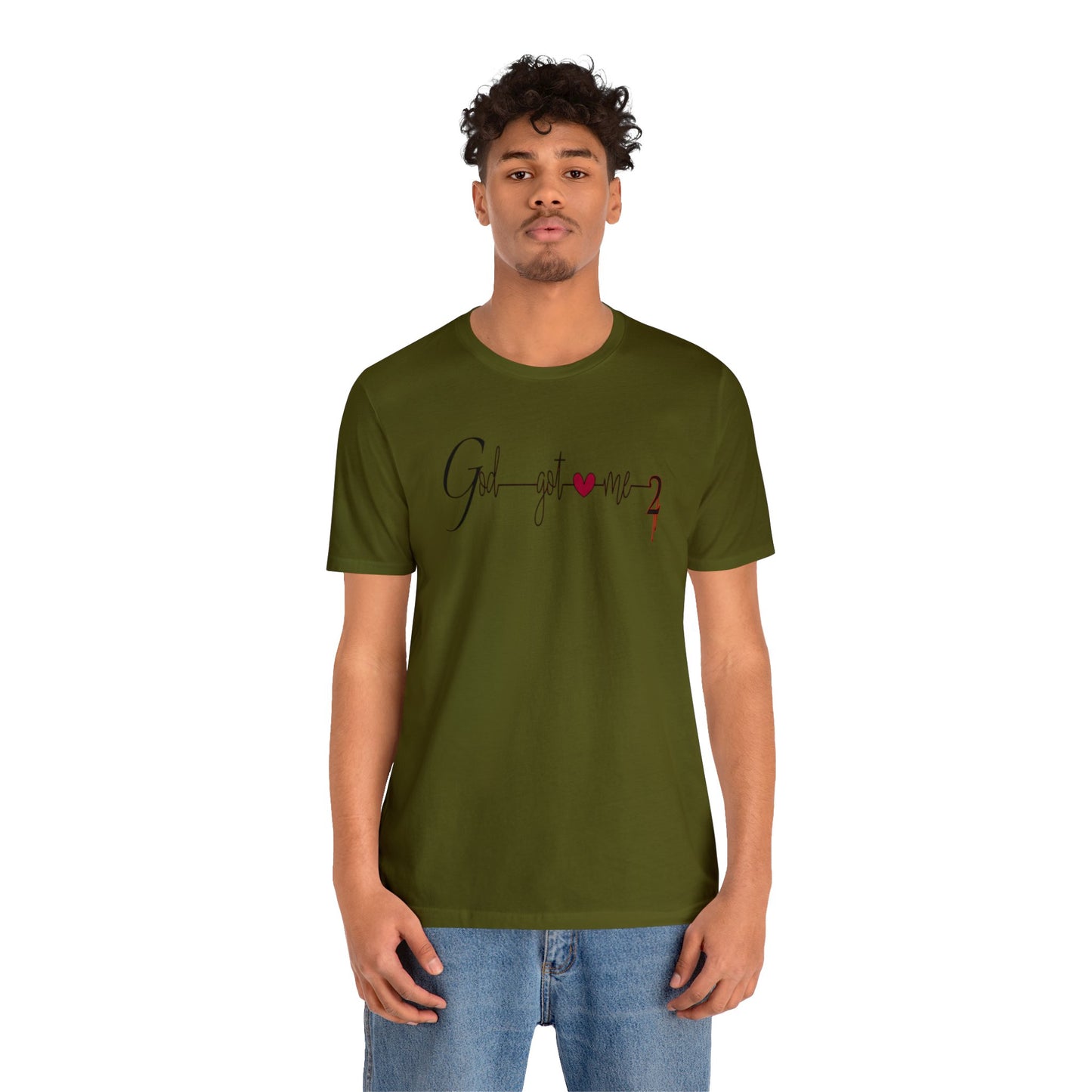 God Got Me, Jersey Short Sleeve T-shirt