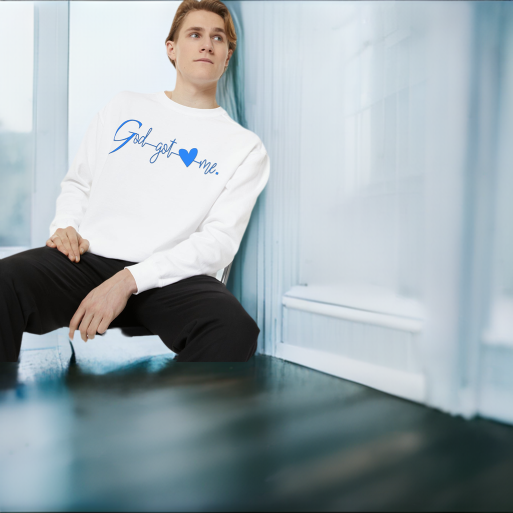 God Got Me Unisex Garment-Sweatshirt