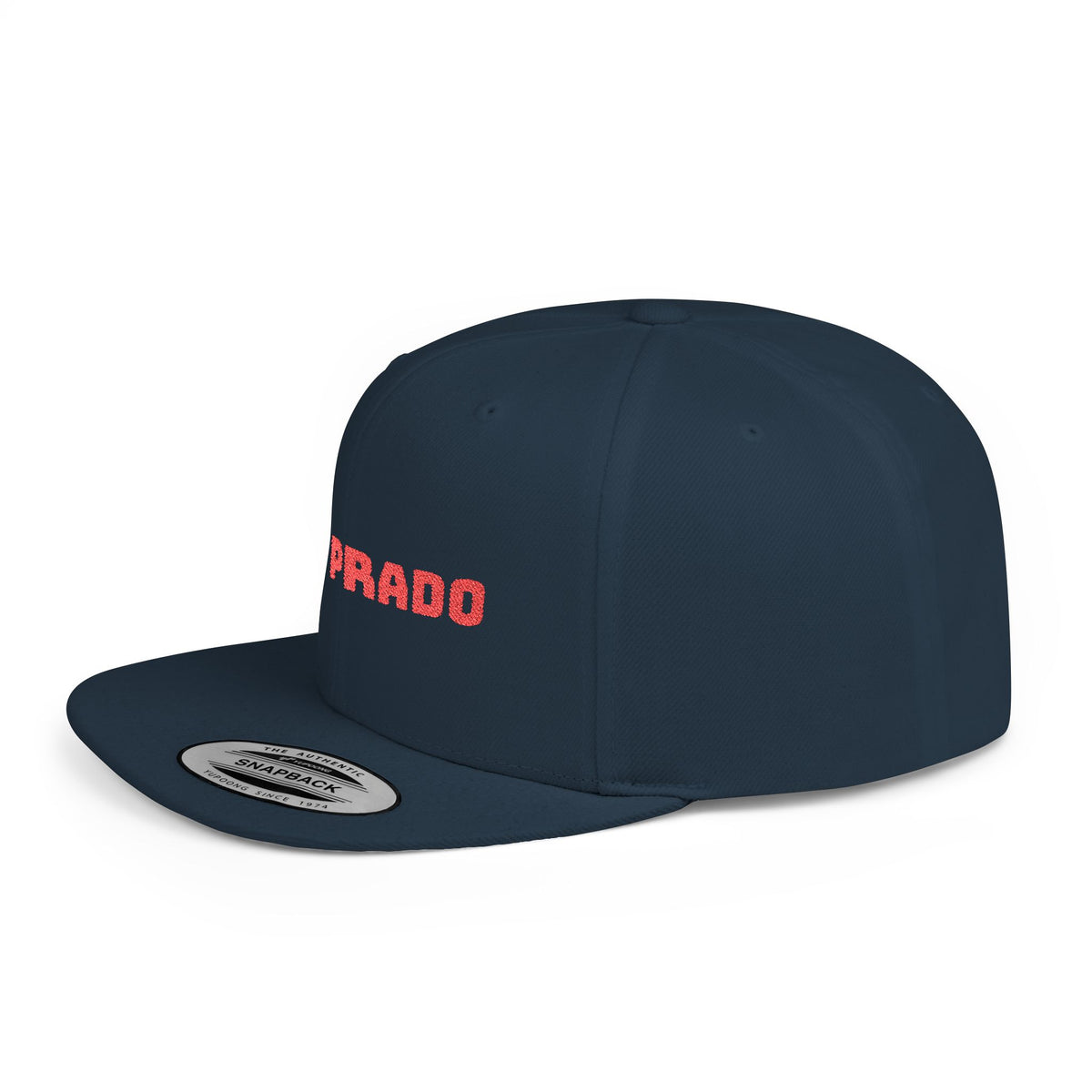 Mr. Prado Snapback Cap - Trendy Flat Bill Hat for Fashion Lovers, Street Style, Birthday Gift, Casual Wear, Outdoor Adventures