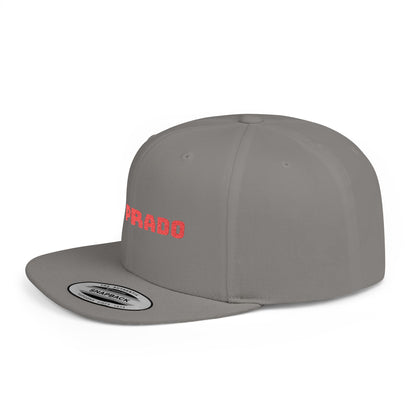 Mr. Prado Snapback Cap - Trendy Flat Bill Hat for Fashion Lovers, Street Style, Birthday Gift, Casual Wear, Outdoor Adventures