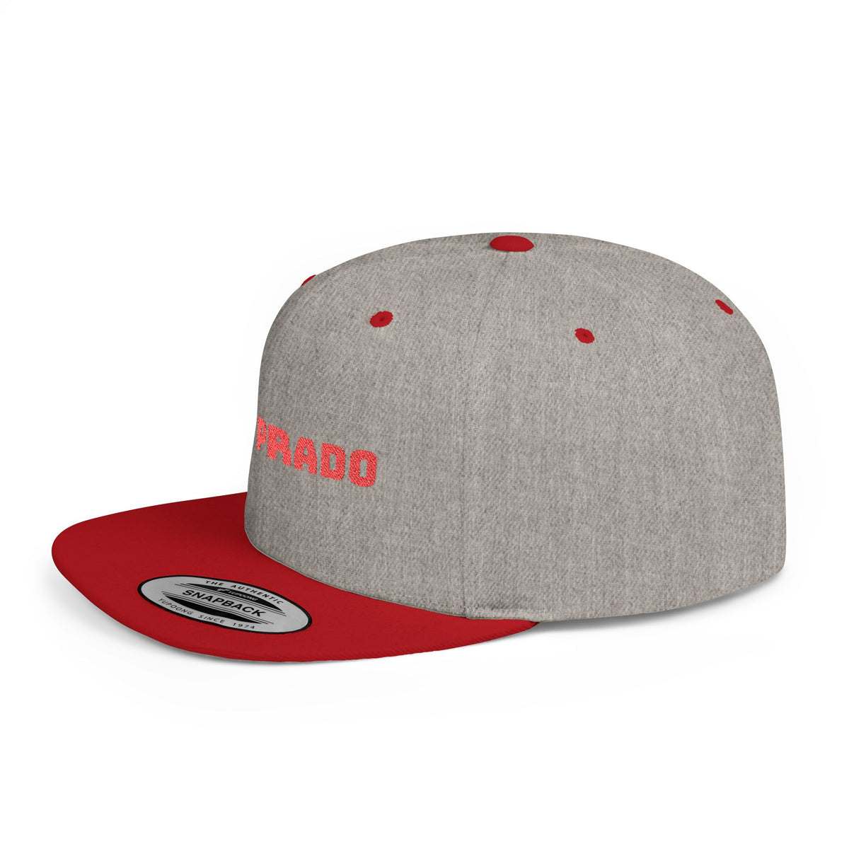 Mr. Prado Snapback Cap - Trendy Flat Bill Hat for Fashion Lovers, Street Style, Birthday Gift, Casual Wear, Outdoor Adventures