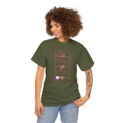 God Got Me Heavy Cotton T-shirt