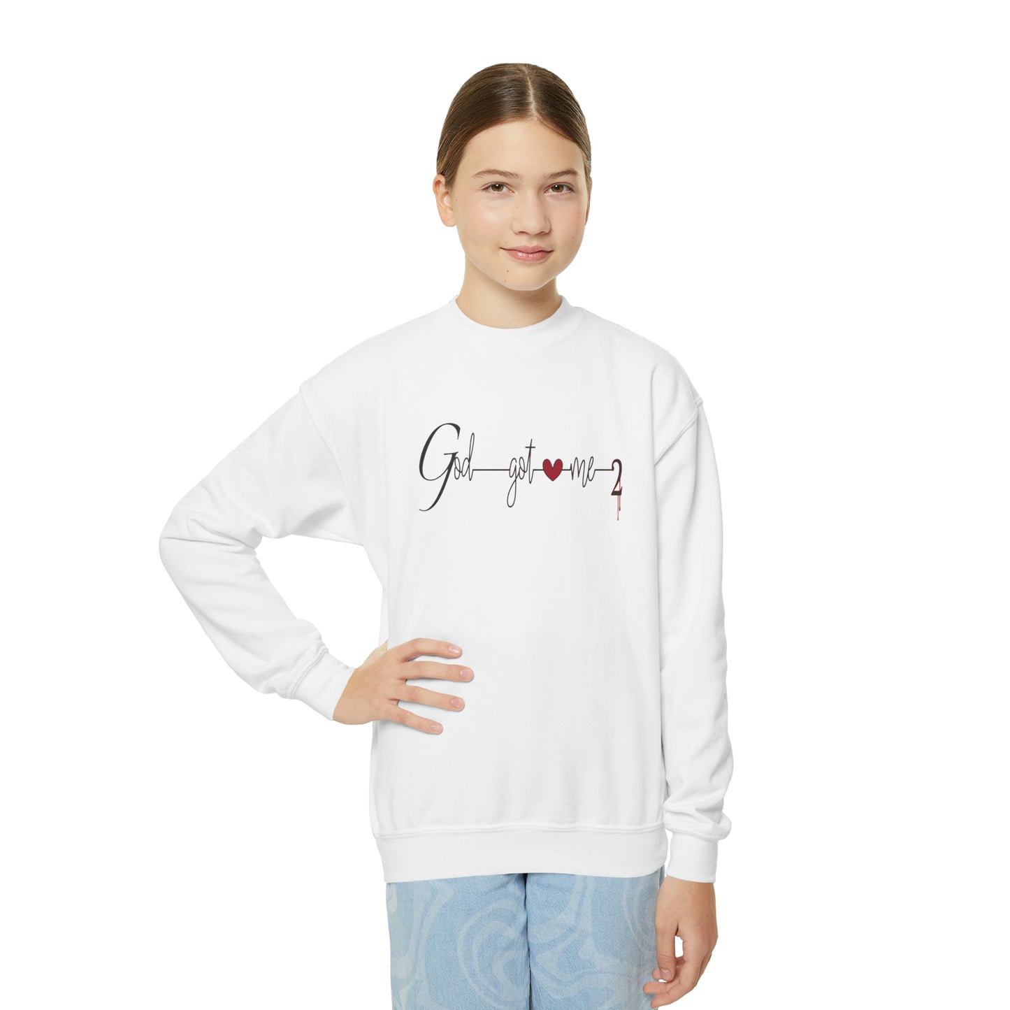 Youth God Got Me2 Crewneck Sweatshirt