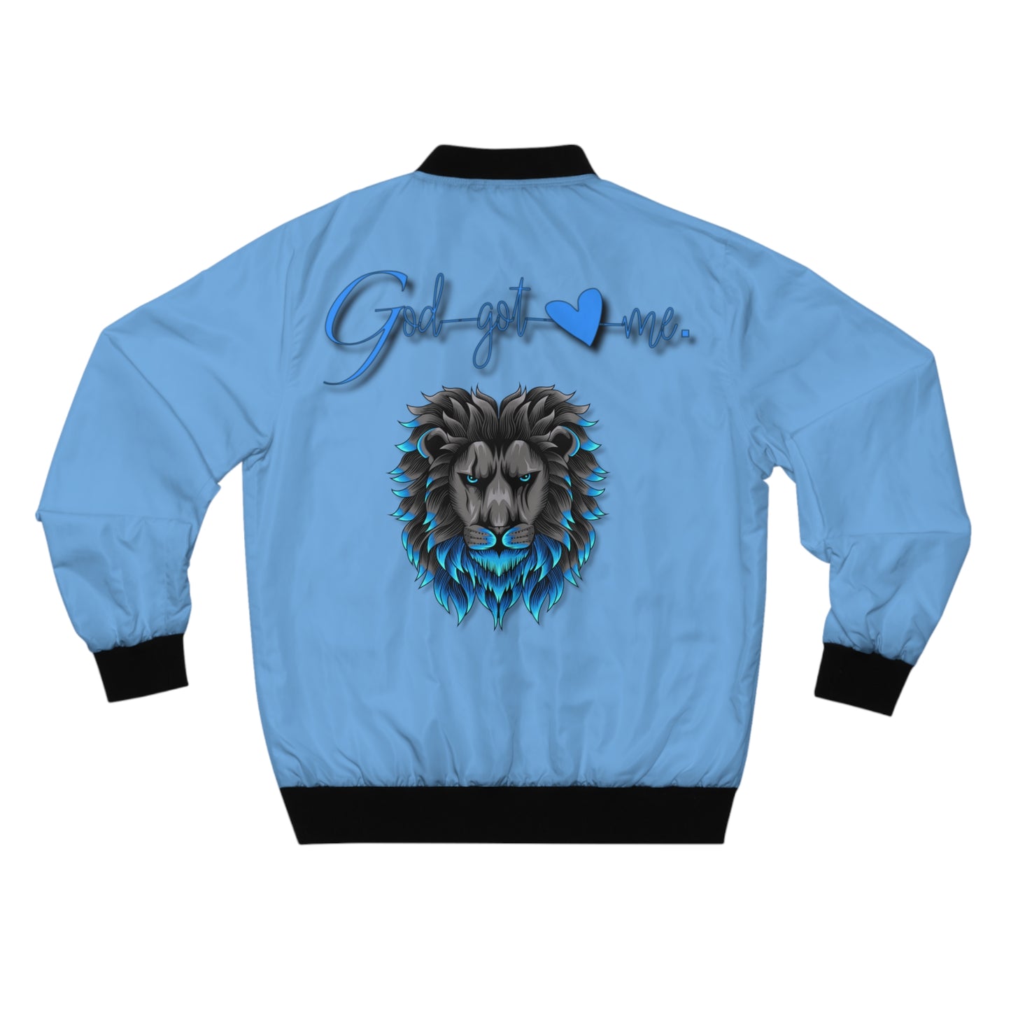 God Got Me Men's Bomber Jacket (AOP)