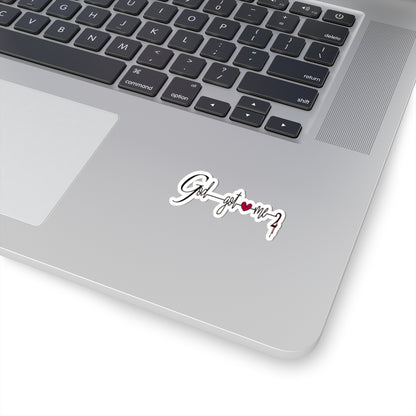 God Got Me2 Kiss-Cut Stickers