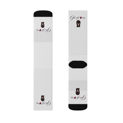 God Got Me Sublimation Socks
