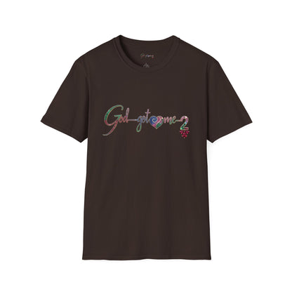 God Got Me2  Floral Script T-Shirt