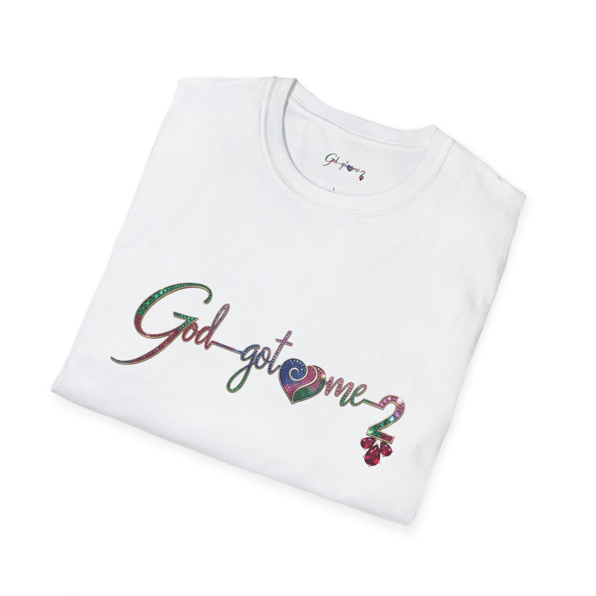 God Got Me2  Floral Script T-Shirt
