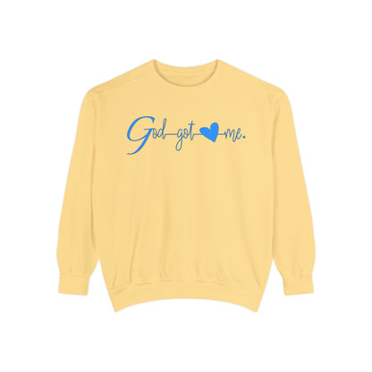 God Got Me Unisex Garment-Sweatshirt