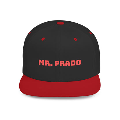 Mr. Prado Snapback Cap - Trendy Flat Bill Hat for Fashion Lovers, Street Style, Birthday Gift, Casual Wear, Outdoor Adventures