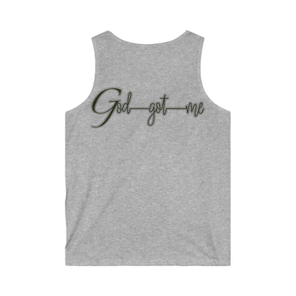 God Got Me Men's Softstyle Tank Top