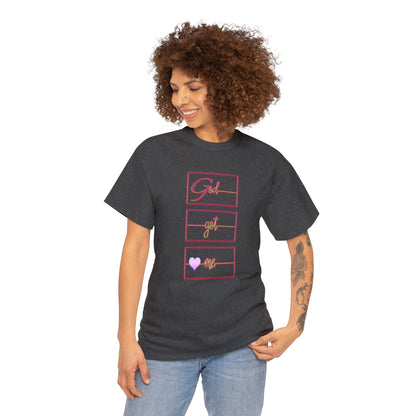 God Got Me Heavy Cotton T-shirt