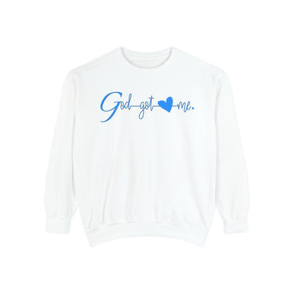 God Got Me Unisex Garment-Sweatshirt