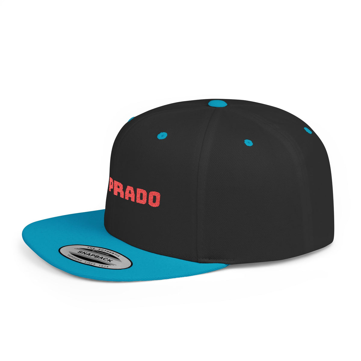 Mr. Prado Snapback Cap - Trendy Flat Bill Hat for Fashion Lovers, Street Style, Birthday Gift, Casual Wear, Outdoor Adventures