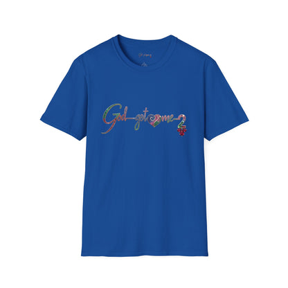 God Got Me2  Floral Script T-Shirt