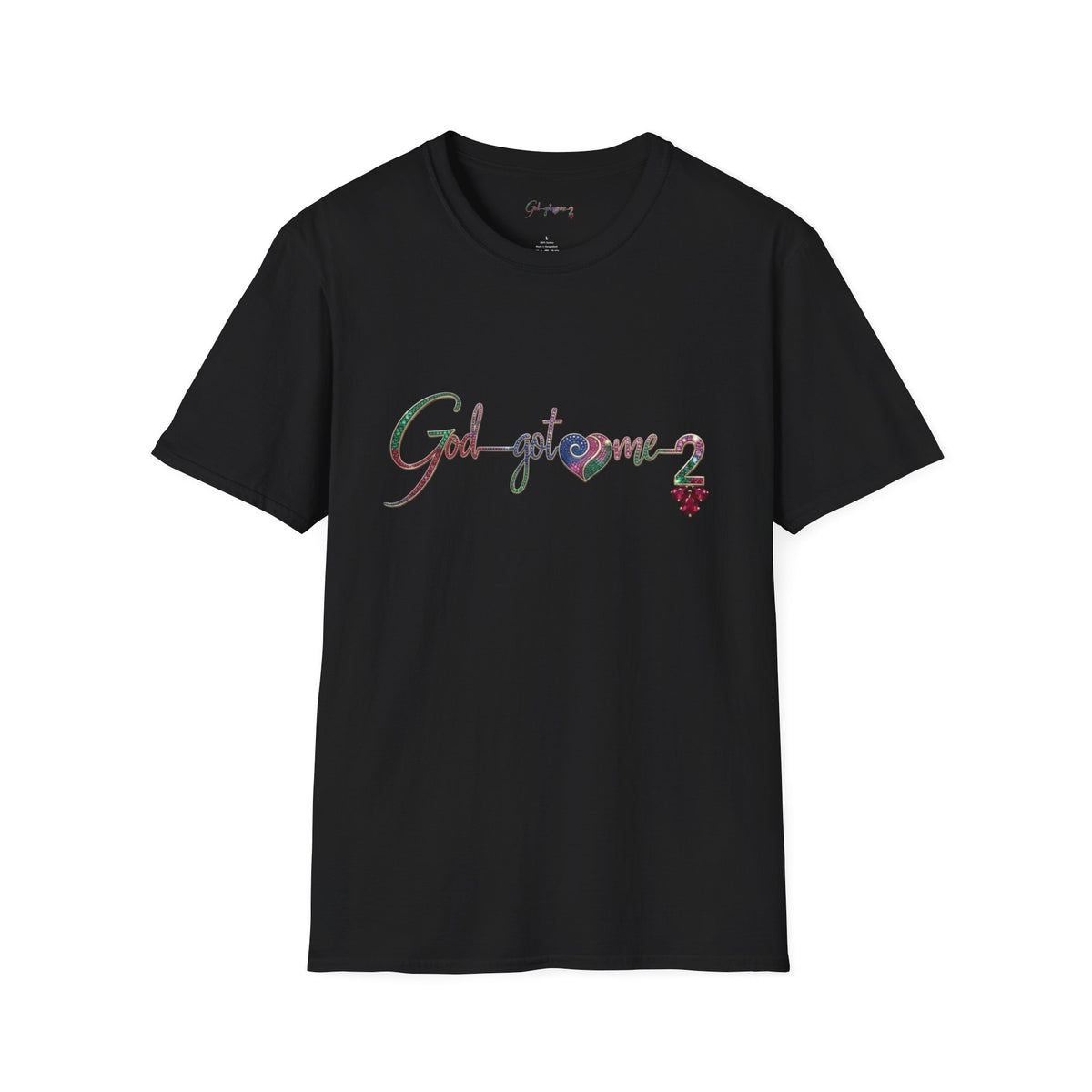 God Got Me2  Floral Script T-Shirt