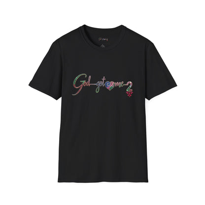 God Got Me2  Floral Script T-Shirt