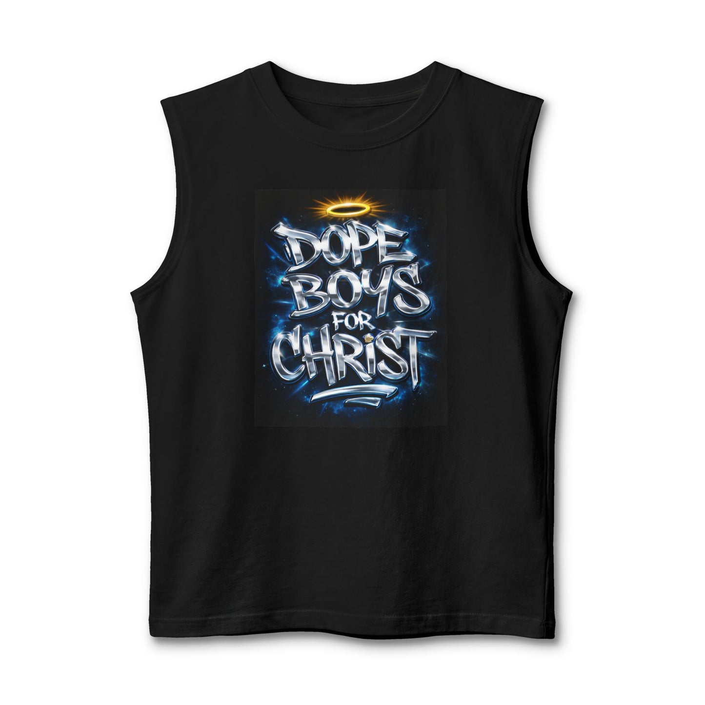 Muscle Tank — "Dope Boys for Christ" Street-Style Christian Graphic Tank