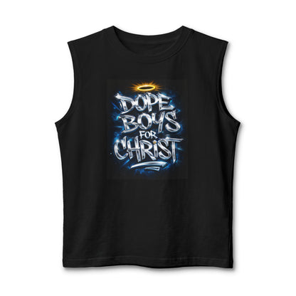 Muscle Tank — "Dope Boys for Christ" Street-Style Christian Graphic Tank