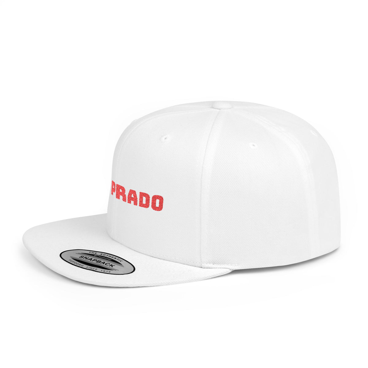 Mr. Prado Snapback Cap - Trendy Flat Bill Hat for Fashion Lovers, Street Style, Birthday Gift, Casual Wear, Outdoor Adventures
