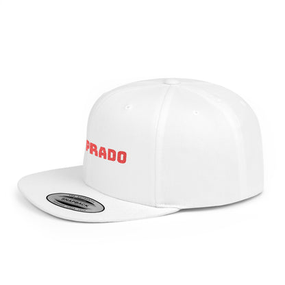 Mr. Prado Snapback Cap - Trendy Flat Bill Hat for Fashion Lovers, Street Style, Birthday Gift, Casual Wear, Outdoor Adventures