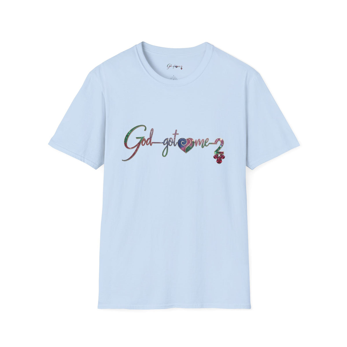 God Got Me2  Floral Script T-Shirt