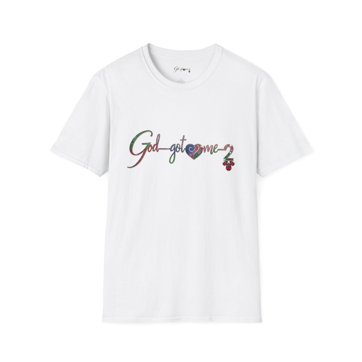 God Got Me2  Floral Script T-Shirt