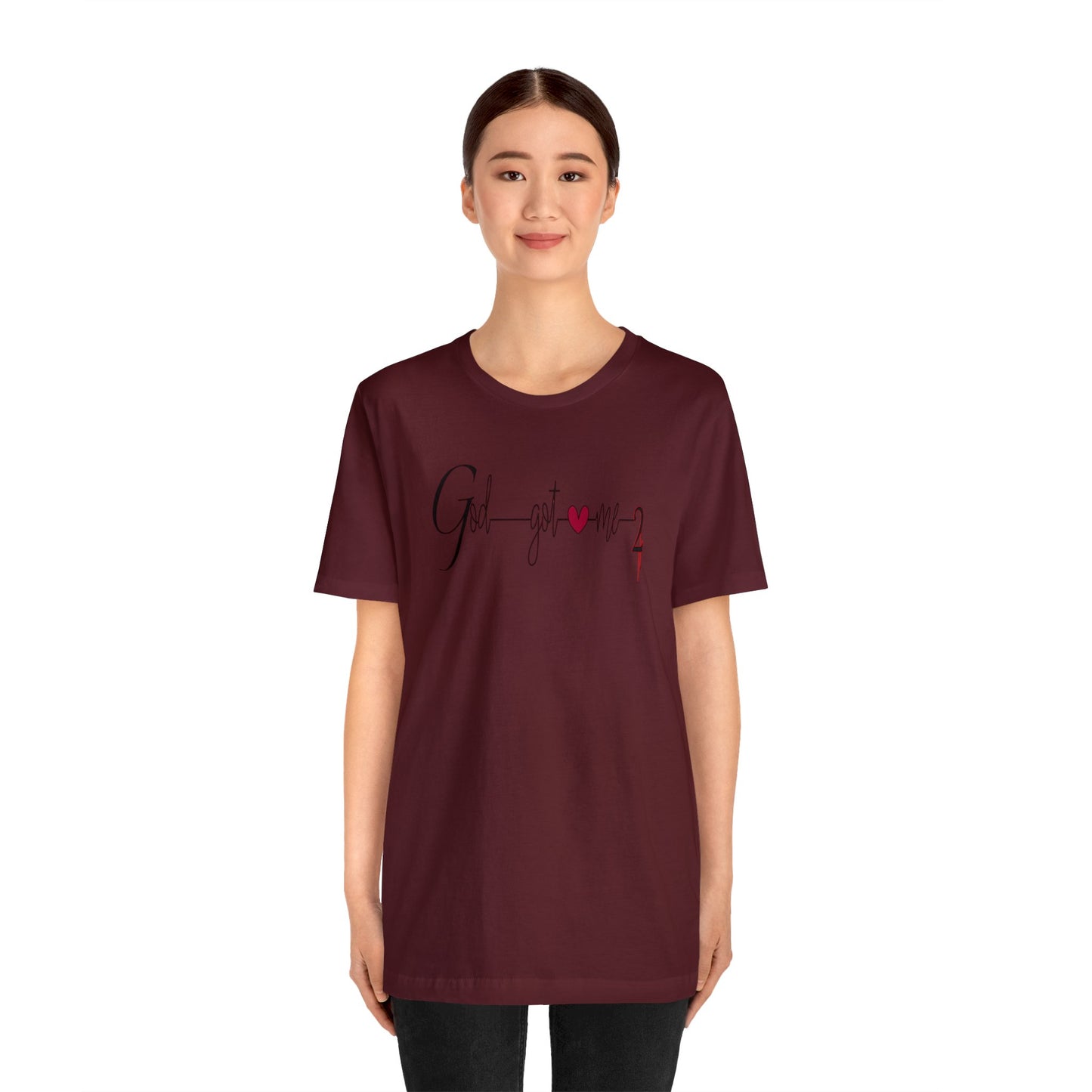 God Got Me, Jersey Short Sleeve T-shirt