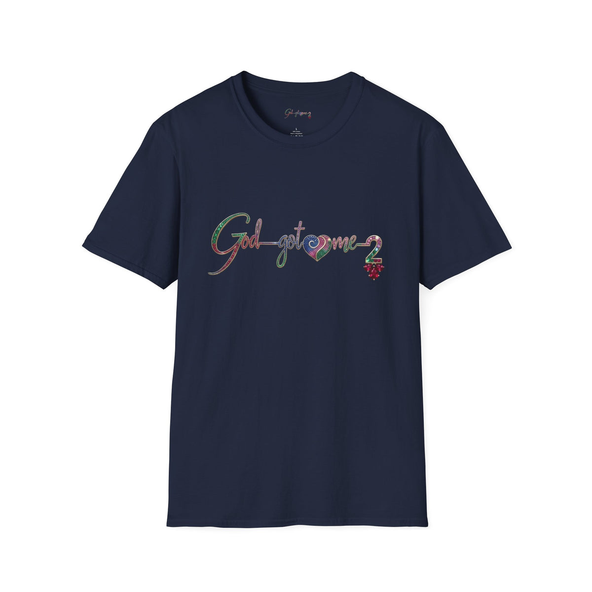 God Got Me2  Floral Script T-Shirt