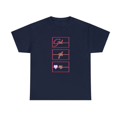 God Got Me Heavy Cotton T-shirt