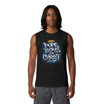 Muscle Tank — "Dope Boys for Christ" Street-Style Christian Graphic Tank