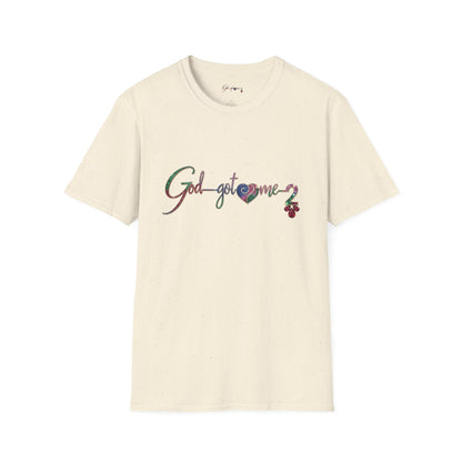 God Got Me2  Floral Script T-Shirt