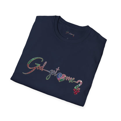 God Got Me2  Floral Script T-Shirt