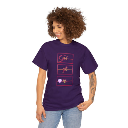 God Got Me Heavy Cotton T-shirt