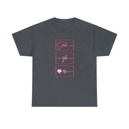 God Got Me Heavy Cotton T-shirt