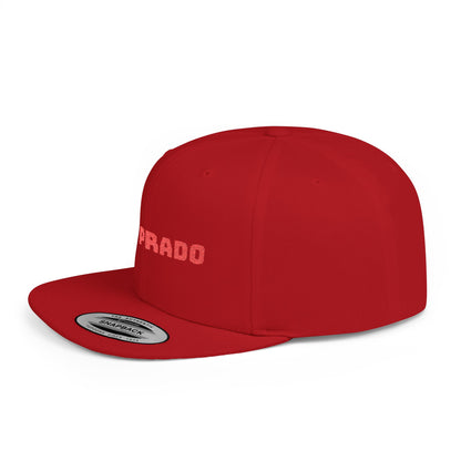 Mr. Prado Snapback Cap - Trendy Flat Bill Hat for Fashion Lovers, Street Style, Birthday Gift, Casual Wear, Outdoor Adventures