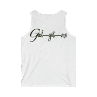 God Got Me Men's Softstyle Tank Top