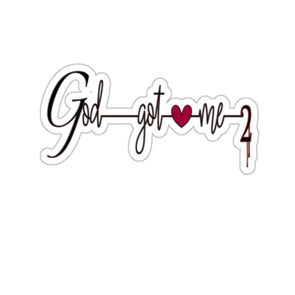 God Got Me2 Kiss-Cut Stickers