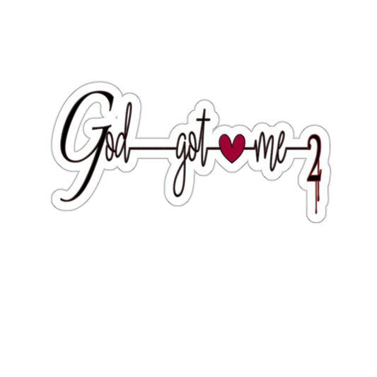 God Got Me2 Kiss-Cut Stickers