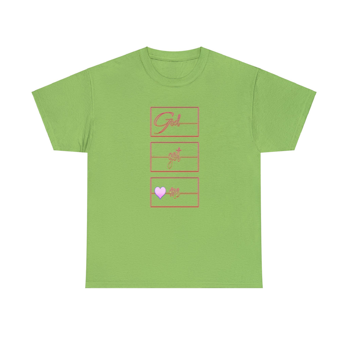 God Got Me Heavy Cotton T-shirt