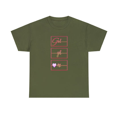 God Got Me Heavy Cotton T-shirt