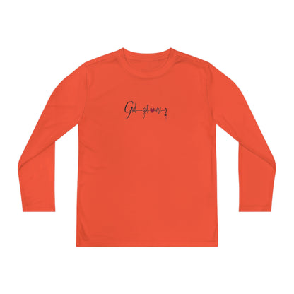 Youth God Got Me2 Long Sleeve Competitor Tee