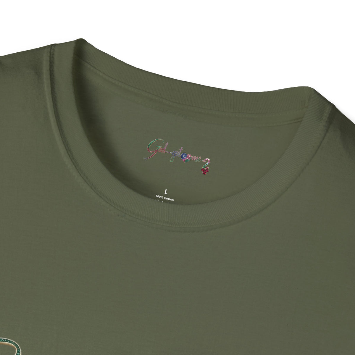 God Got Me2  Floral Script T-Shirt