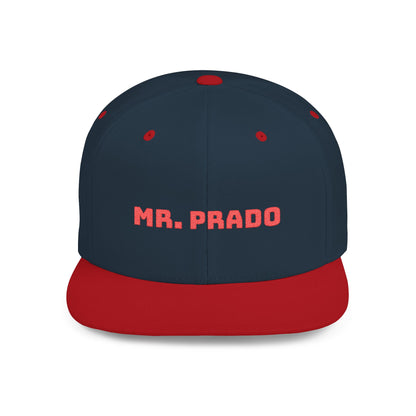 Mr. Prado Snapback Cap - Trendy Flat Bill Hat for Fashion Lovers, Street Style, Birthday Gift, Casual Wear, Outdoor Adventures