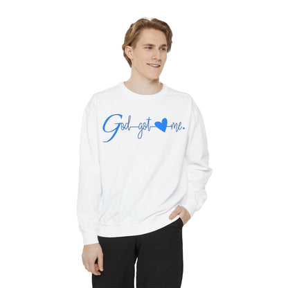 God Got Me Unisex Garment-Sweatshirt