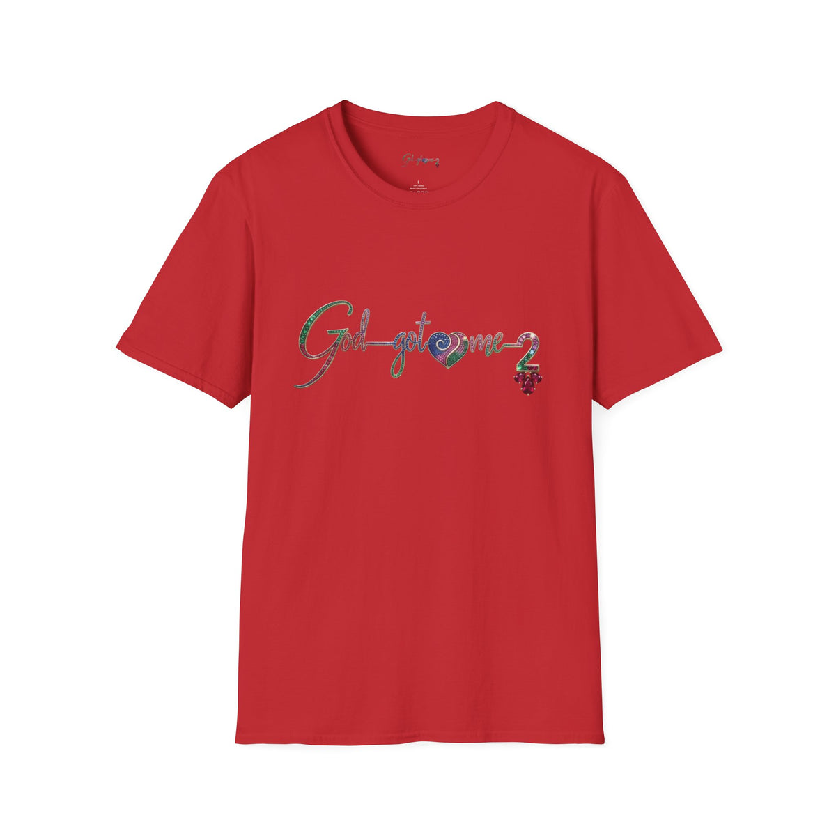 God Got Me2  Floral Script T-Shirt