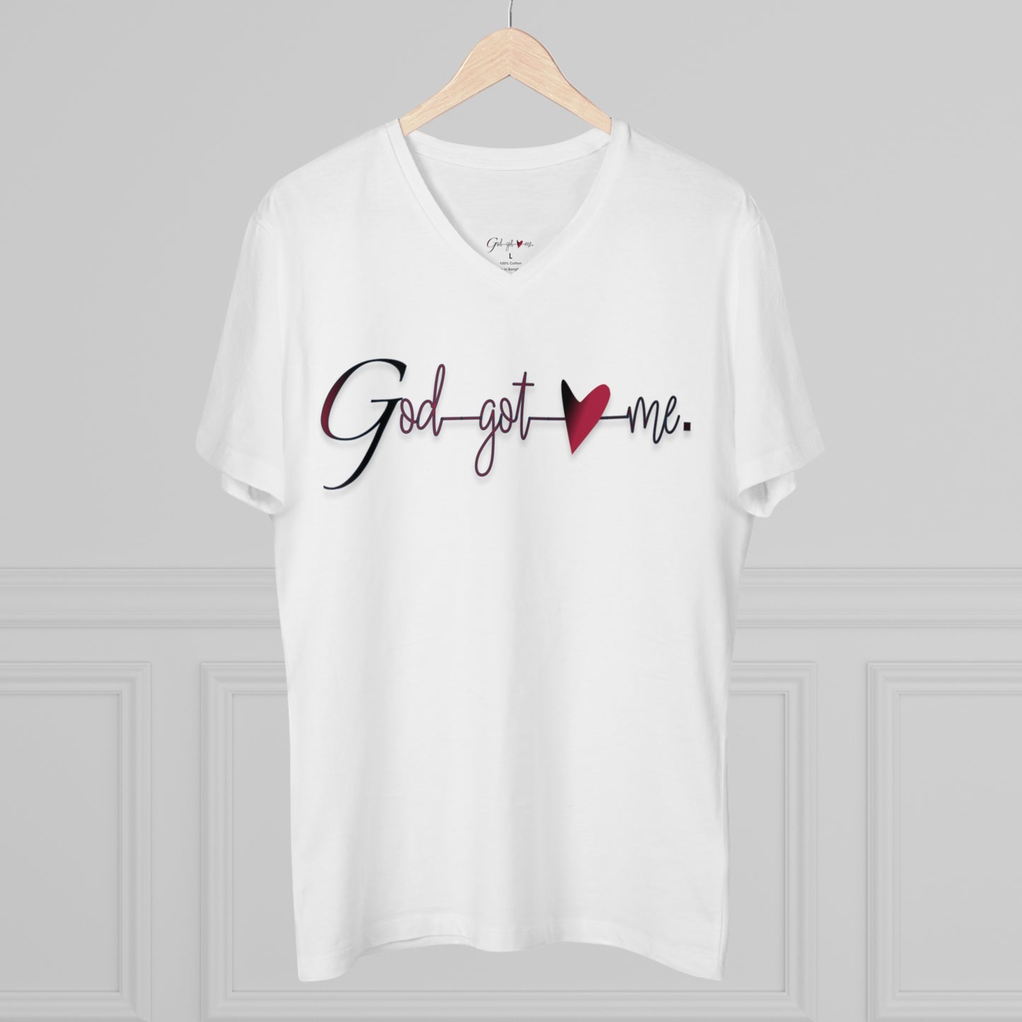 Men’s God Got Me Presenter V-neck