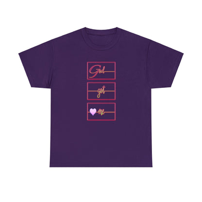 God Got Me Heavy Cotton T-shirt